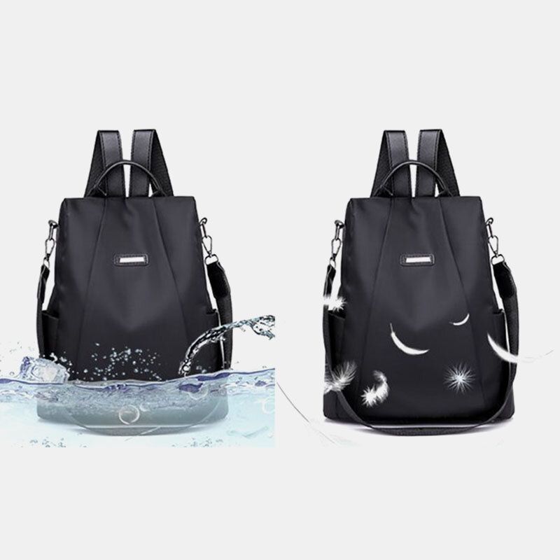 Mochila Antirrobo Para Mujer Bolso De Hombro Multifuncional Impermeable