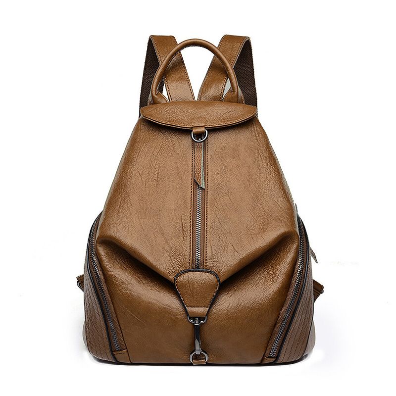 Mochila De Cuero Antirrobo Para Mujer Kadell Moda Para Mujer Bolso Antirrobo Mochila De Viaje Informal Mochila De Compras