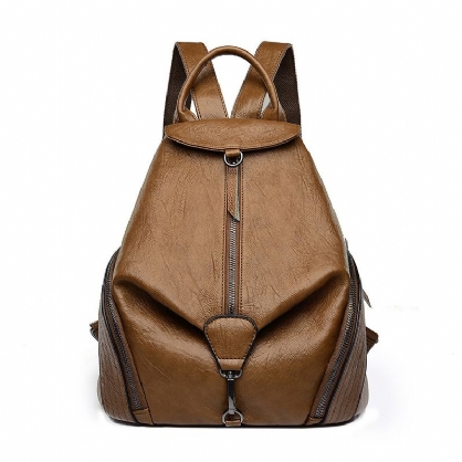 Mochila De Cuero Antirrobo Para Mujer Kadell Moda Para Mujer Bolso Antirrobo Mochila De Viaje Informal Mochila De Compras