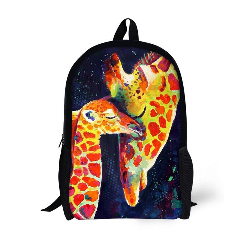 Mochila Escolar De Animales 3d Para Hombres Niñas Niños Dibujos Animados Bolsa De Viaje Para Estudiantes Caliente