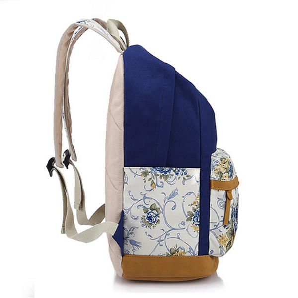 Mochila Floral Para Niña Mochila De Ocio Para Mujer Mochila Para Estudiantes Mochilas Escolares Para Adolescentes