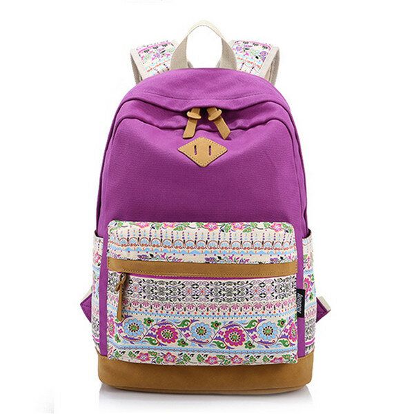 Mochila Floral Para Niña Mochila De Ocio Para Mujer Mochila Para Estudiantes Mochilas Escolares Para Adolescentes