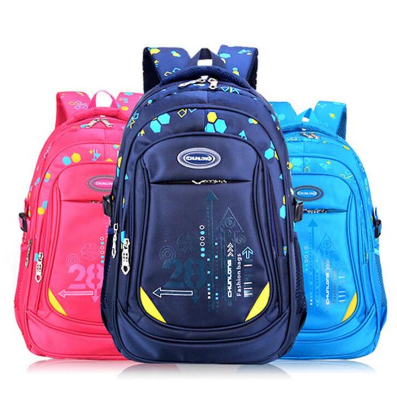 Mochila Grande De Nailon Impermeable Para Niños Mochila Escolar Para Estudiantes De Secundaria