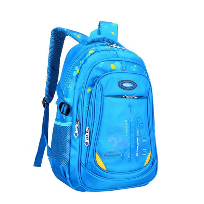 Mochila Grande De Nailon Impermeable Para Niños Mochila Escolar Para Estudiantes De Secundaria