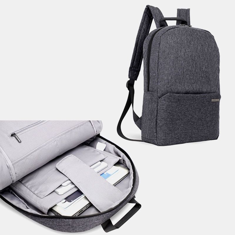 Mochila Impermeable Ligera Informal Con Puerto De Carga Usb Para Exteriores