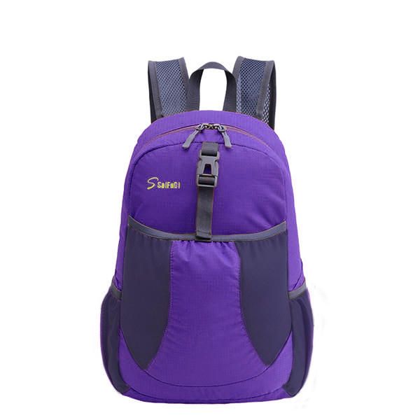 Mochila Impermeable Plegable Ligera Al Aire Libre Deportes Correr Senderismo Bolsas