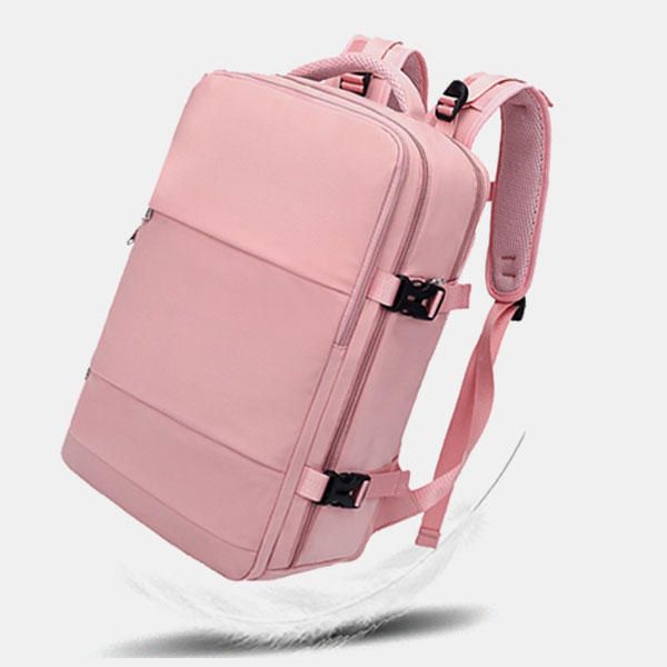 Mochila Informal Impermeable Multifunción De Nailon De Gran Capacidad Para Mujer