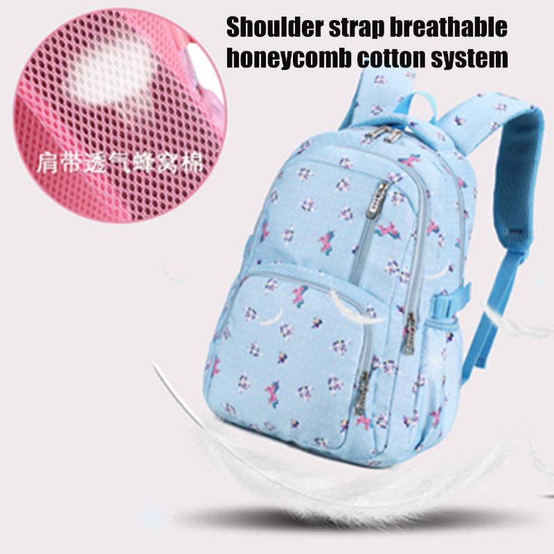 Mochila Ligera Impermeable De Gran Capacidad Para Mujer Mochila De Hombro Para Estudiantes Mochila Escolar