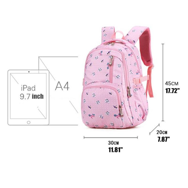 Mochila Ligera Impermeable De Gran Capacidad Para Mujer Mochila De Hombro Para Estudiantes Mochila Escolar