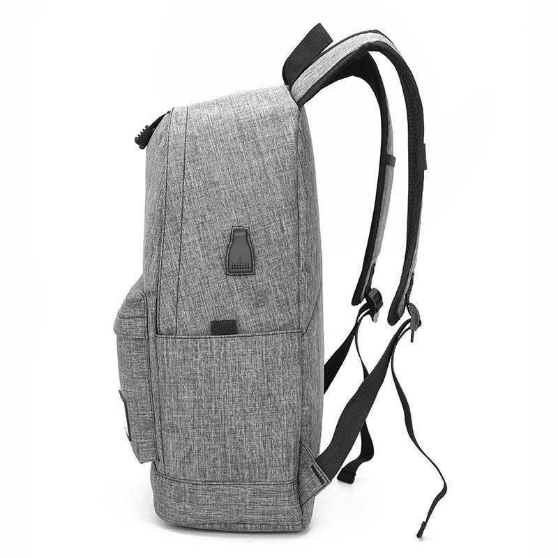 Mochila Ligera Oxford Usb Multicapa Impermeable De Gran Capacidad Para Hombres Bolsa Para Exteriores