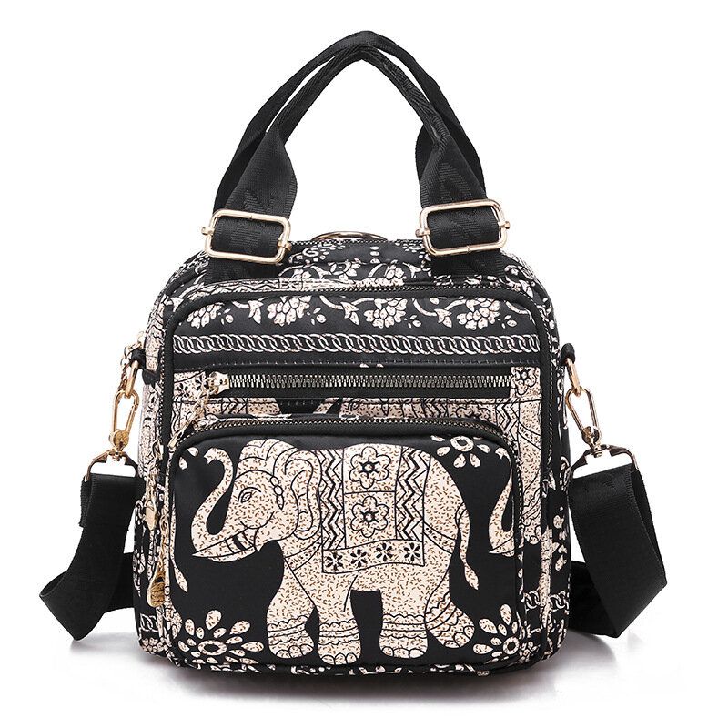 Mochila Linda Para Mujer Bolso Bandolera De Nailon Bolsas De Asas