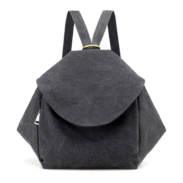 Mochila De Lona Multifunción Para Mujer Bolsos De Hombro Vintage Mochila Escolar Para Estudiantes