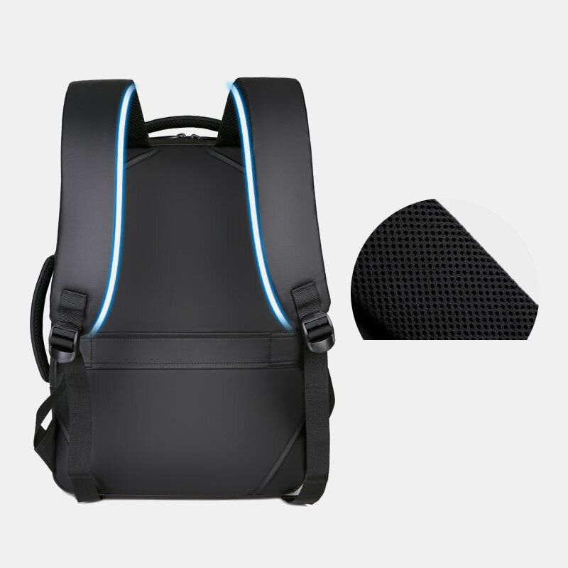 Mochila Loptop Multifuncional De Gran Capacidad Para Hombres Con Puerto De Carga Usb