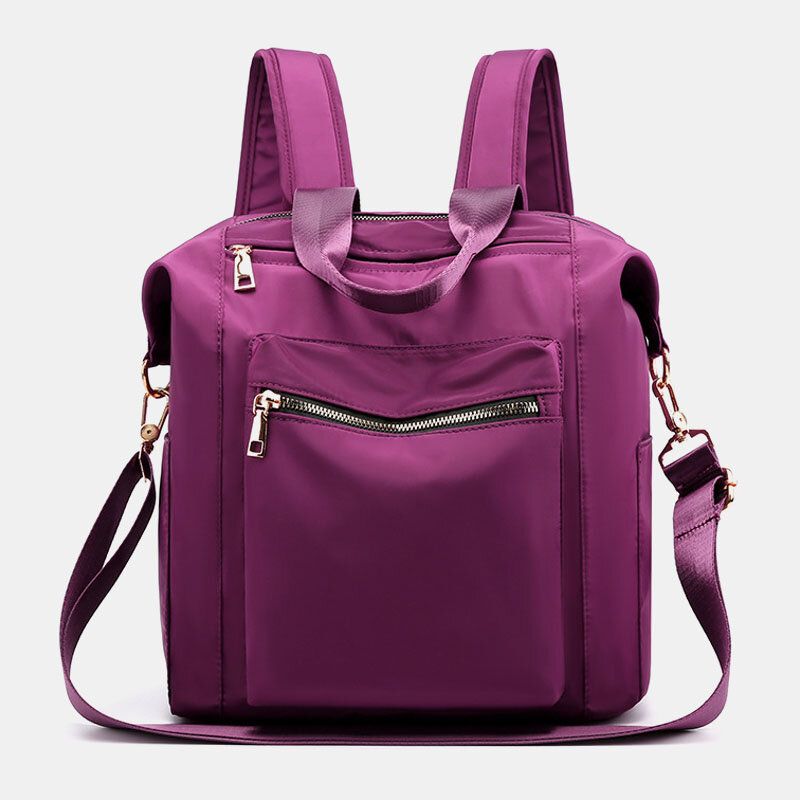 Mochila De Mano De Gran Capacidad Impermeable De Nailon Para Mujer