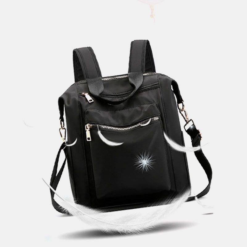 Mochila De Mano De Gran Capacidad Impermeable De Nailon Para Mujer