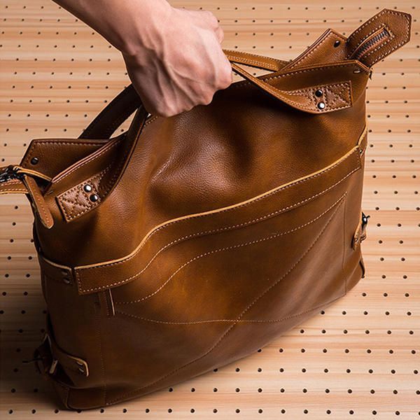 Mochila Multifunción Para Portátil Con Bolso Informal Para Hombre