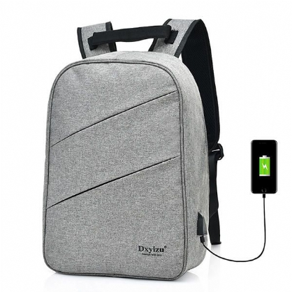 Mochila Multifuncional Para Portátil De 15.6 ″ Con Carga Usb Para Hombres