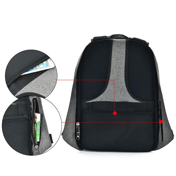 Mochila Multifuncional Para Portátil De 15.6 ″ Con Carga Usb Para Hombres