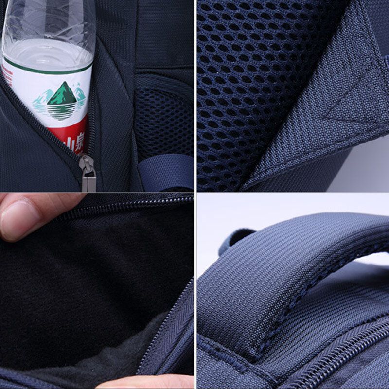 Mochila De Negocios Ligera Impermeable De Gran Capacidad Para Hombres Mochila Para Portátil Para Exteriores