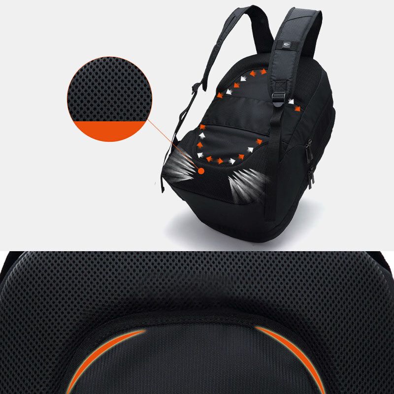 Mochila De Negocios Ligera Impermeable De Gran Capacidad Para Hombres Mochila Para Portátil Para Exteriores