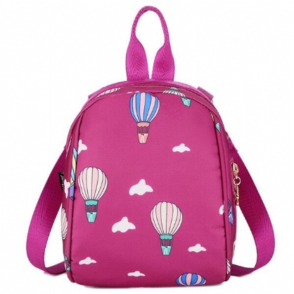 Mochila Oxford Con Estampado De Moda Para Mujer