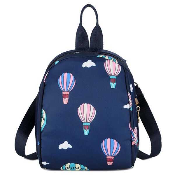 Mochila Oxford Con Estampado De Moda Para Mujer