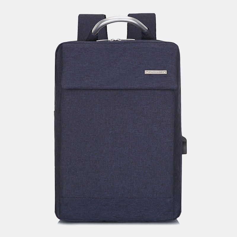 Mochila Para Computadora Usb De Gran Capacidad Para Hombres Y Mujeres