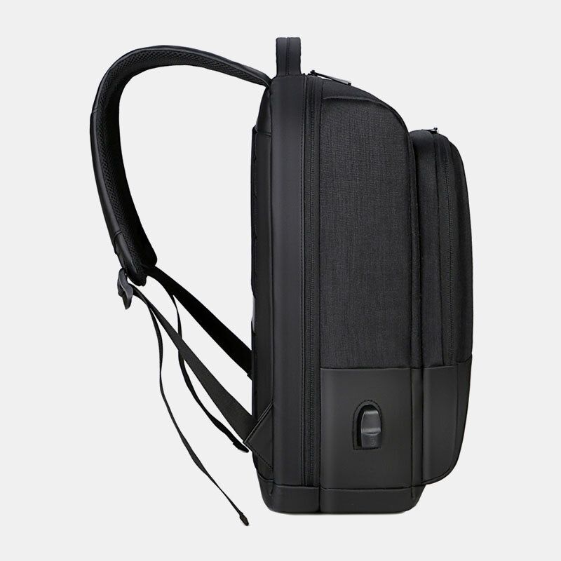 Mochila Para Portátil De Negocios Impermeable Con Carga Usb De 15.6 Pulgadas Para Hombres