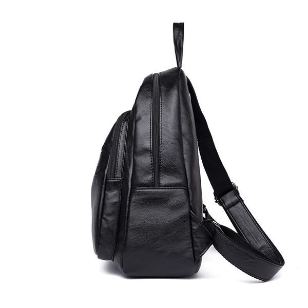 Mochila De Pu Impermeable Bolsa De Viaje Bolsa De Hombro De Ocio