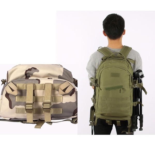 Mochila Táctica De Camuflaje Al Aire Libre Mochila De Viaje Bolso De Hombro Para Hombres