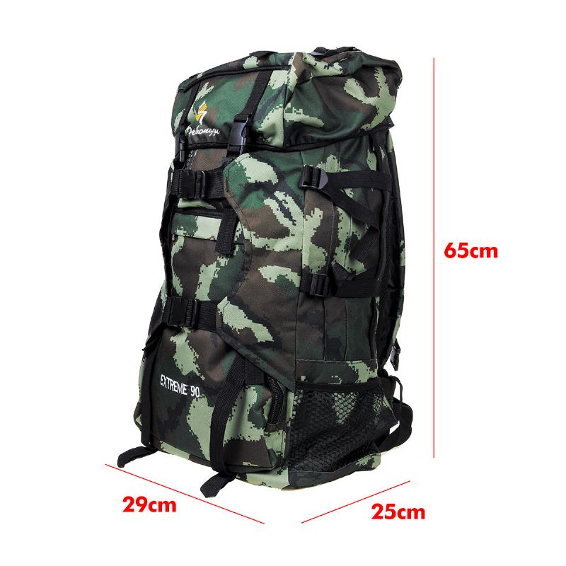 Mochila De Viaje De Camuflaje Plegable De Gran Capacidad Para Hombres