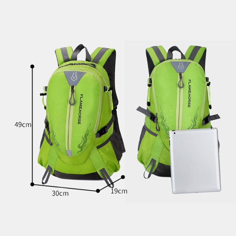 Mochila De Viaje De Escalada Al Aire Libre Impermeable De Tela Oxford Unisex De Gran Capacidad