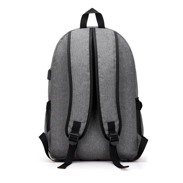 Mochila De Viaje Impermeable Para Hombre Con Puerto De Carga Usb