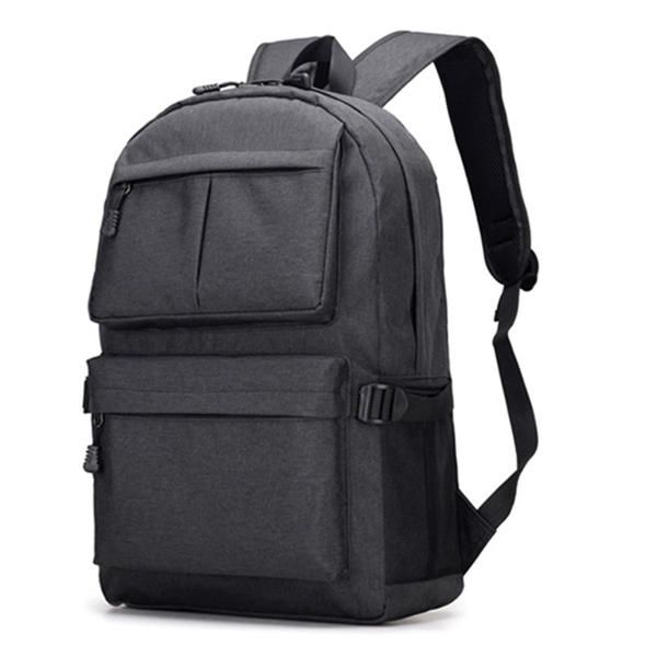 Mochila De Viaje Impermeable Para Hombre Con Puerto De Carga Usb