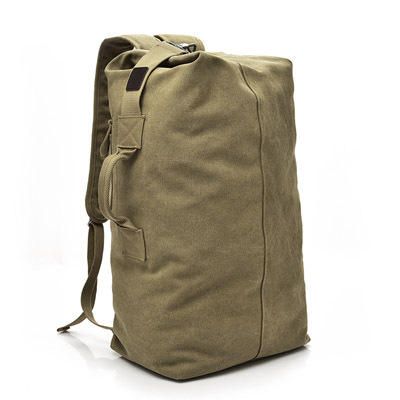 Mochila De Viaje De Lona De Gran Capacidad Para Hombres Bolsa De Viaje Al Aire Libre