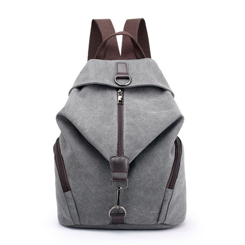 Mochila Vintage De Gran Capacidad Para Mujer Bolso De Hombro Bolso Informal Para Computadora De 14 Pulgadas