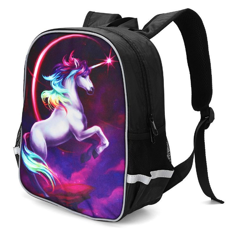 Moda Magical Rainbow Fashion School Bag Mochila De Viaje Mochila Para Niños Regalo