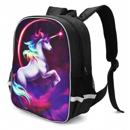 Moda Magical Rainbow Fashion School Bag Mochila De Viaje Mochila Para Niños Regalo