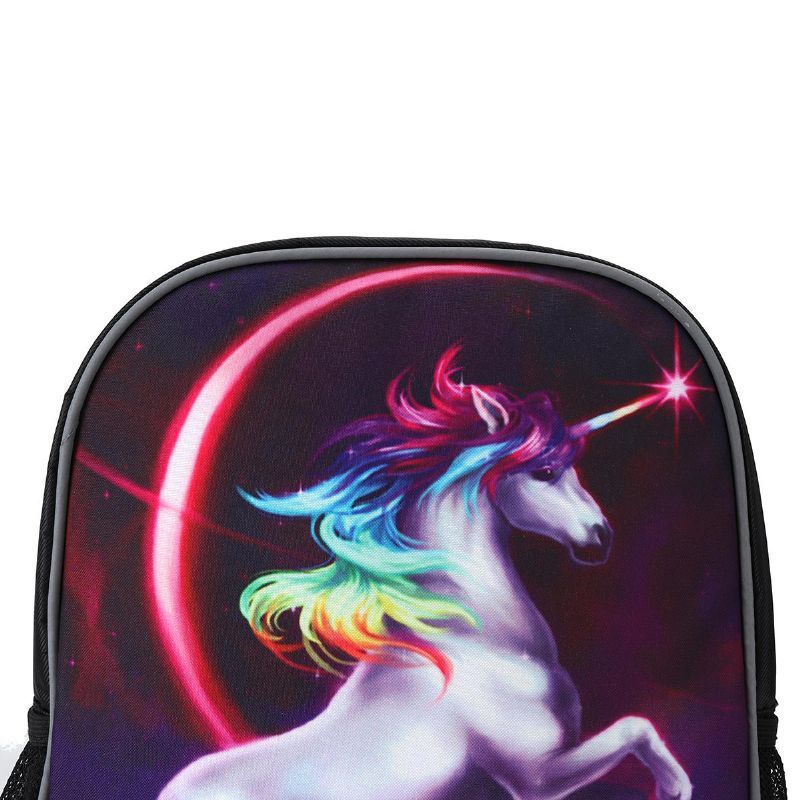 Moda Magical Rainbow Fashion School Bag Mochila De Viaje Mochila Para Niños Regalo