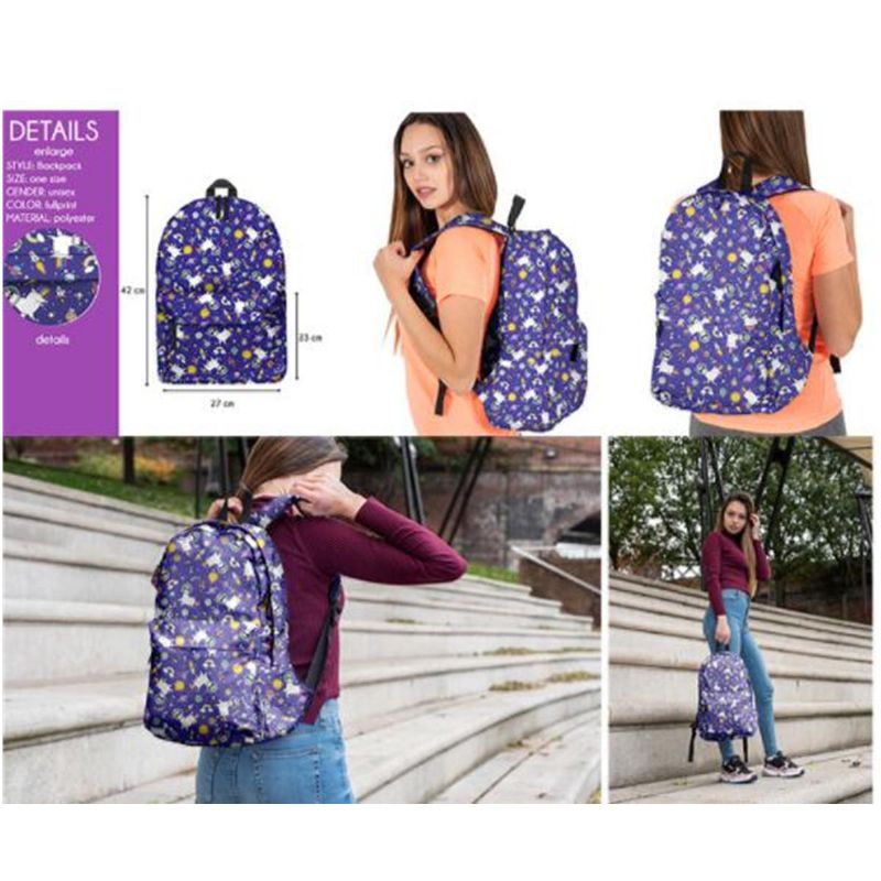 Mujeres Hombres Mejor Mochila Chica Escuela Bolso De Hombro Mochila Mochila Bolso De Viaje