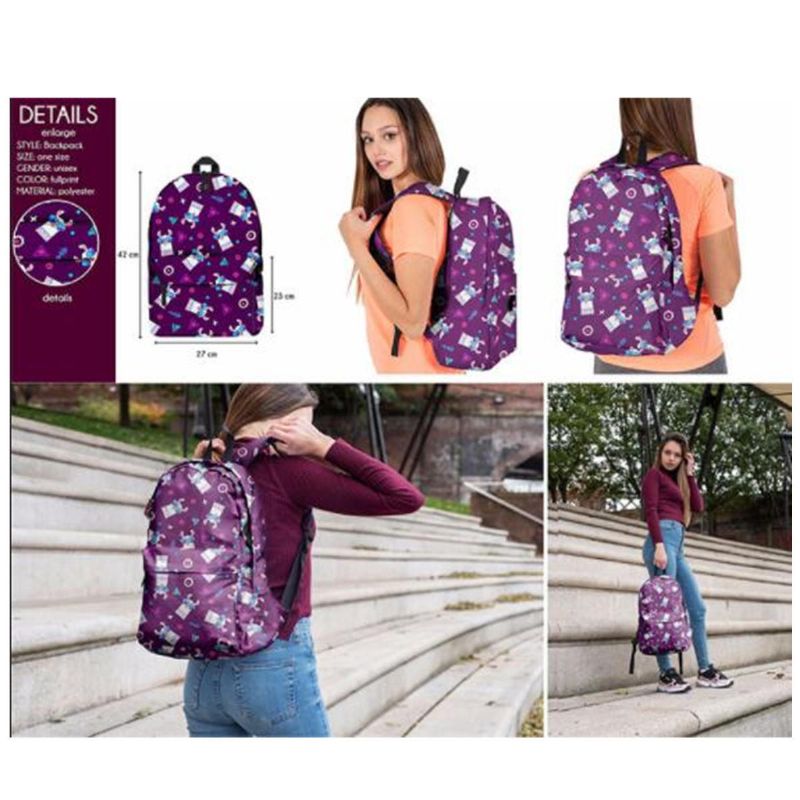 Mujeres Hombres Mejor Mochila Chica Escuela Bolso De Hombro Mochila Mochila Bolso De Viaje