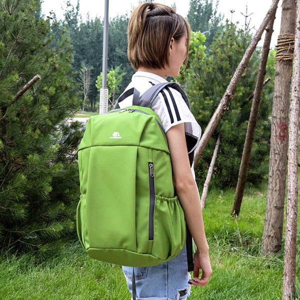 Mujeres Hombres Mochila Deportiva Impermeable Al Aire Libre Bolsa De Viaje