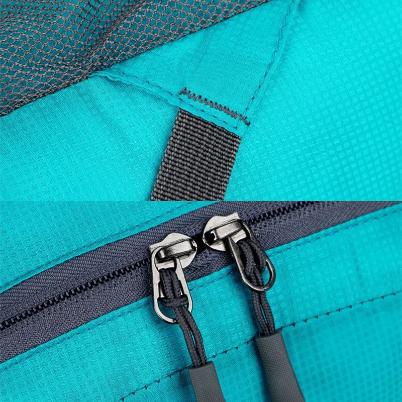 Mujeres Hombres Nylon Super Ligero Impermeable Plegable Portátil Deportes Al Aire Libre Mochila De Montañismo