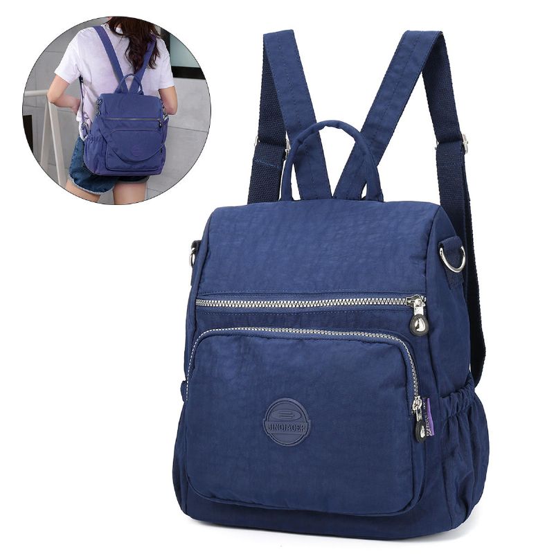 Mujeres Momia Color Puro Moda Casual Mochila Compras Al Aire Libre