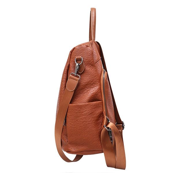 Mujeres Retro Impermeable Ligero Multi Carry Mochila Bolsa De Hombro