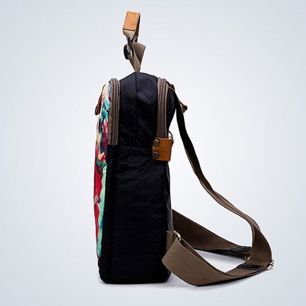 National Flower Handbags Multifuntion Hombro Mochila