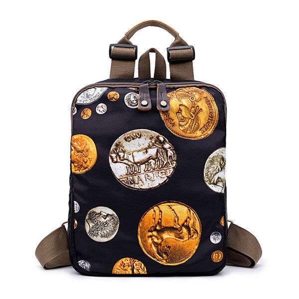 National Flower Handbags Multifuntion Hombro Mochila