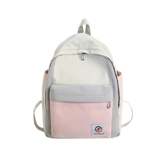 New Fashion Ins Wind Bag Mujer High School College Girl Mochila Pequeña Fresca