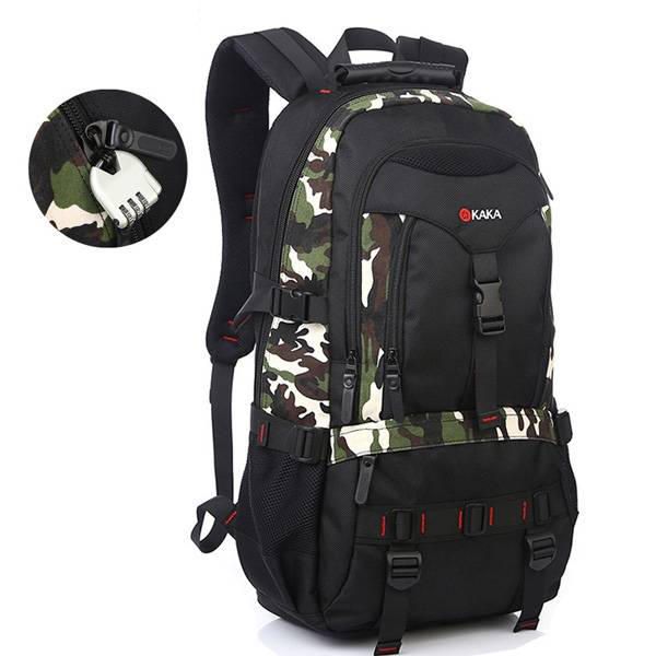 Shtech Mochila Impermeable Mochila De Viaje De Escalada Bolsa 35l Bloqueo Codificado Gratis #2020