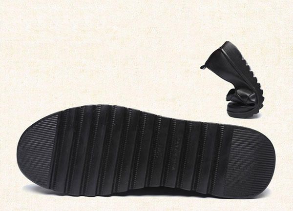 Mocasines Casuales De Cuero Para Mujer En Mocasines Planos Al Aire Libre